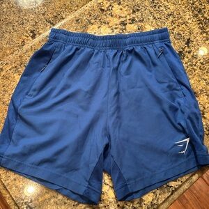 Gymshark Men's Royal Blue Athletic Shorts